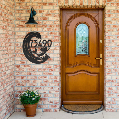 Mermaid_Magic_Address_Sign_Black_Brick_Entrance_Mockup_15548916