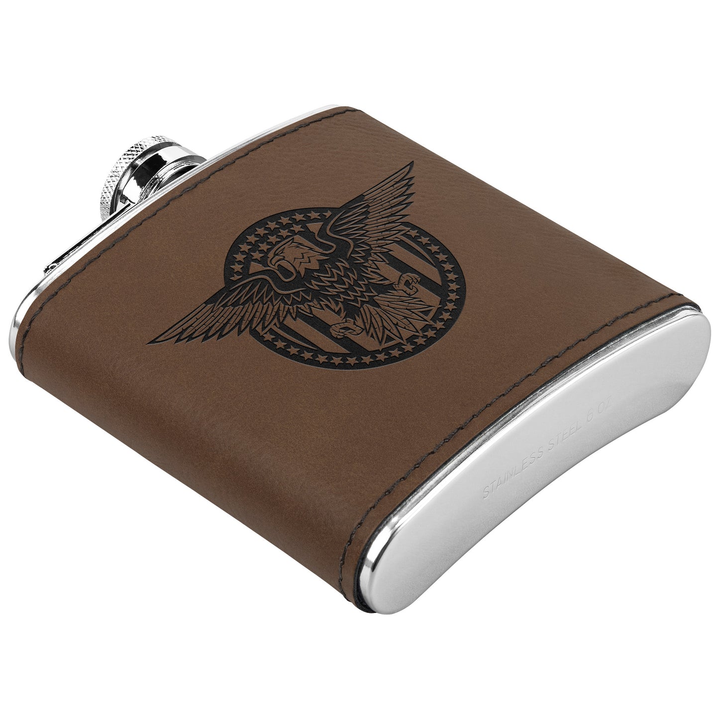 Military Eagle Stainless Steel Flask