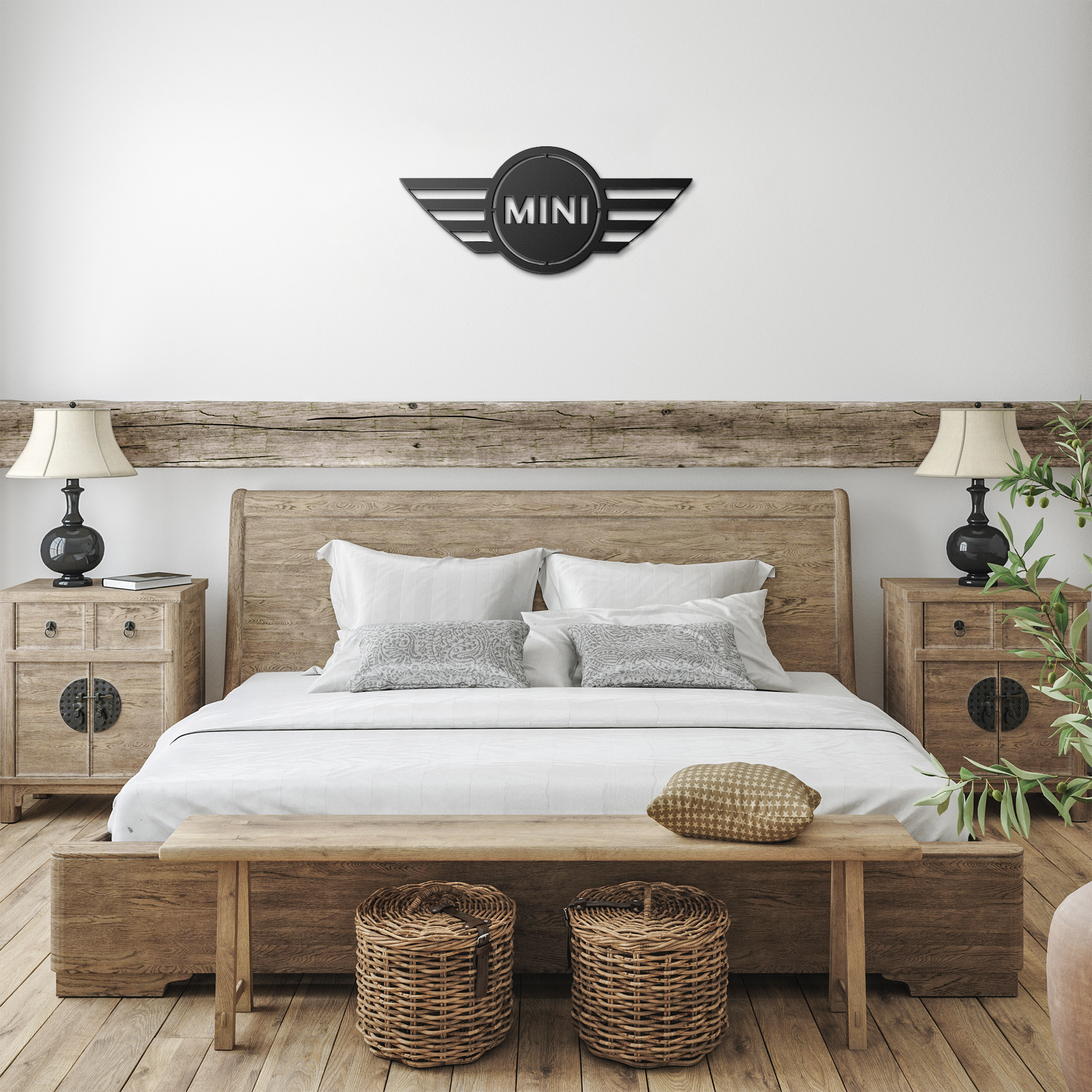 Mini_Cooper_Logo_Metal_Wall_Art_Black_Farmhouse_Bedroom_Mockup.png
