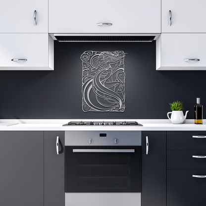 Personalized_Elegant_Mermaid_Metal_Wall__Silver_Dark_Kitchen_Mockup.png