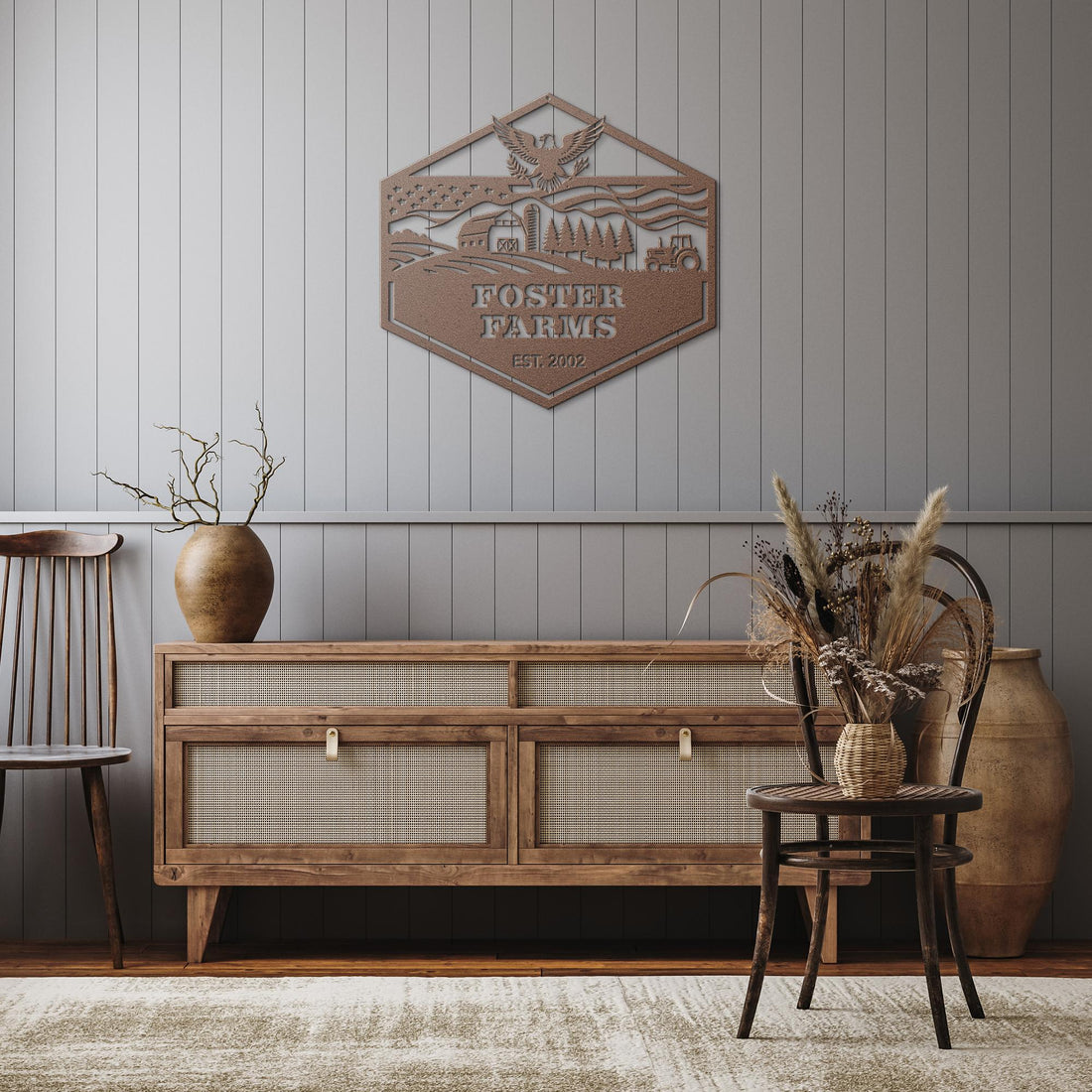 Personalized_Family_Farm_Metal_Address_Copper_Rustic_Hallway_Mockup.png_15872074