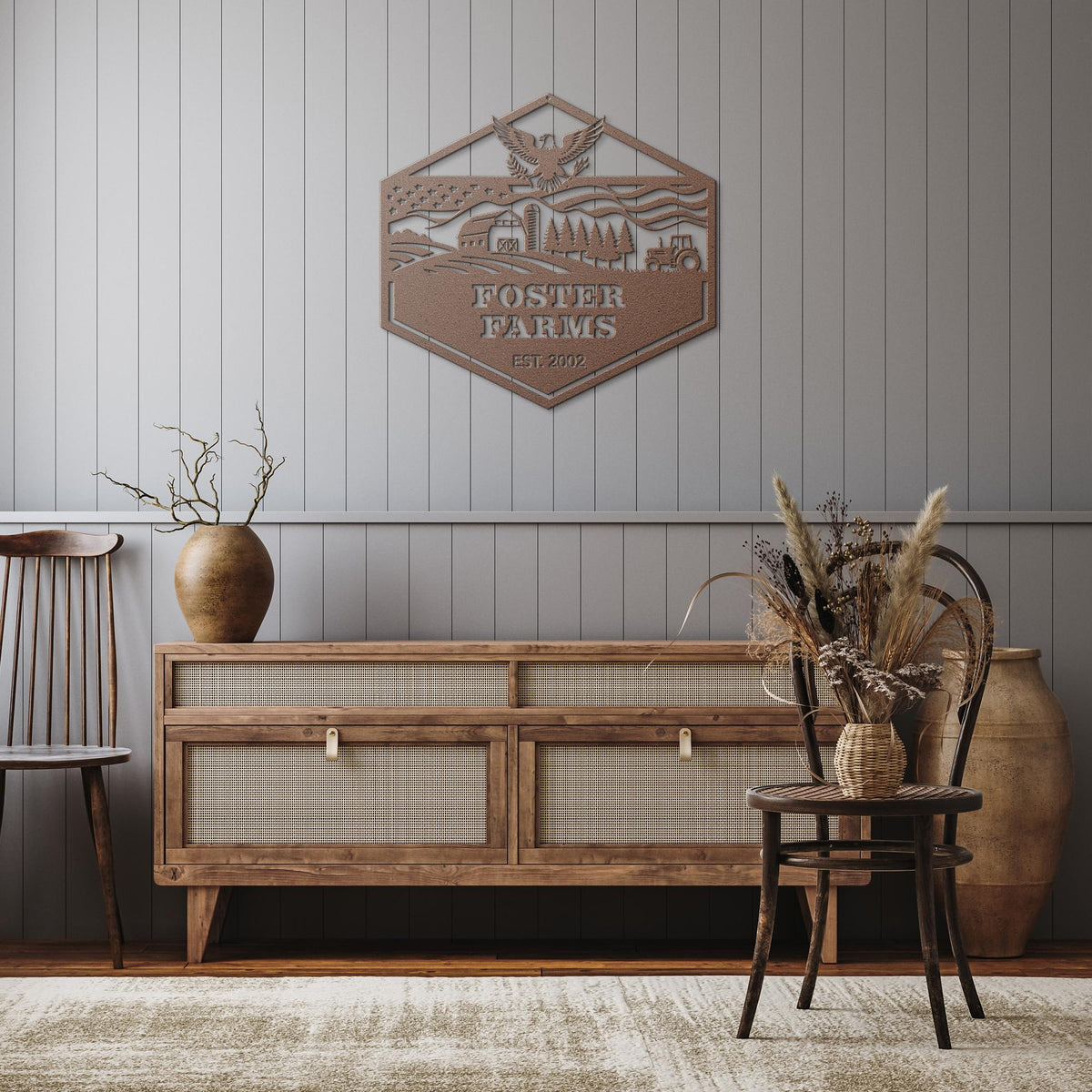 Personalized_Family_Farm_Metal_Address_Copper_Rustic_Hallway_Mockup.png_15872074
