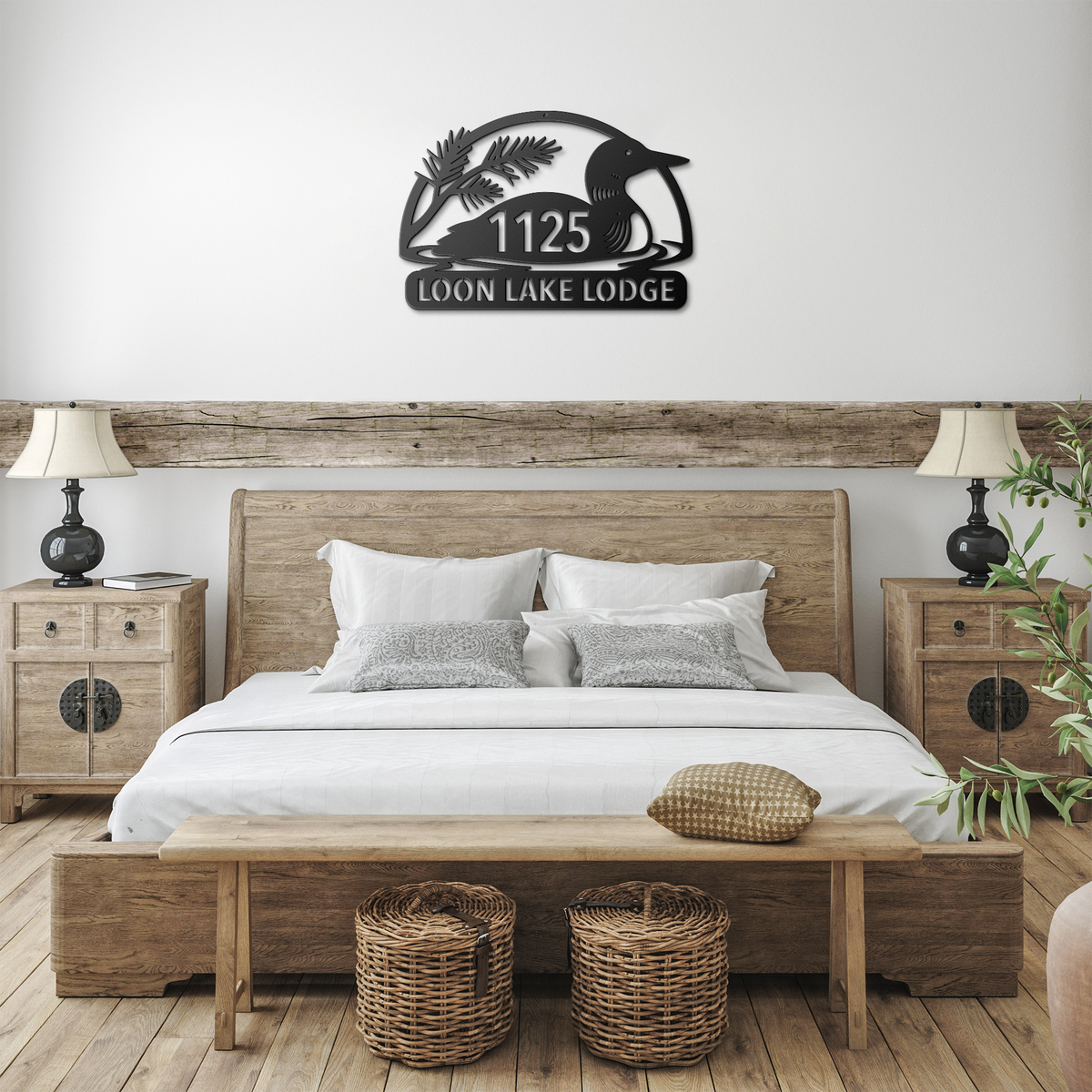 Personalized_Loon_Lake_Lodge_Metal_Addre_Black_Farmhouse_Bedroom_Mockup.png_15920104