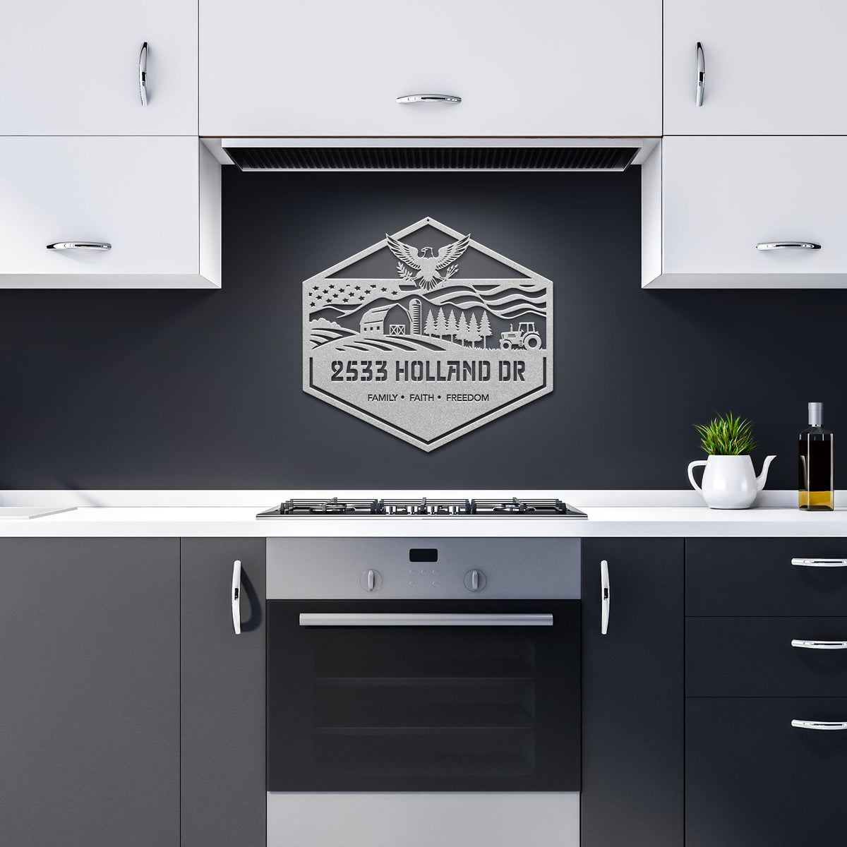 Personalized_Patriotic_Farm_Address_Sign_Silver_Dark_Kitchen_Mockup.png_15872213