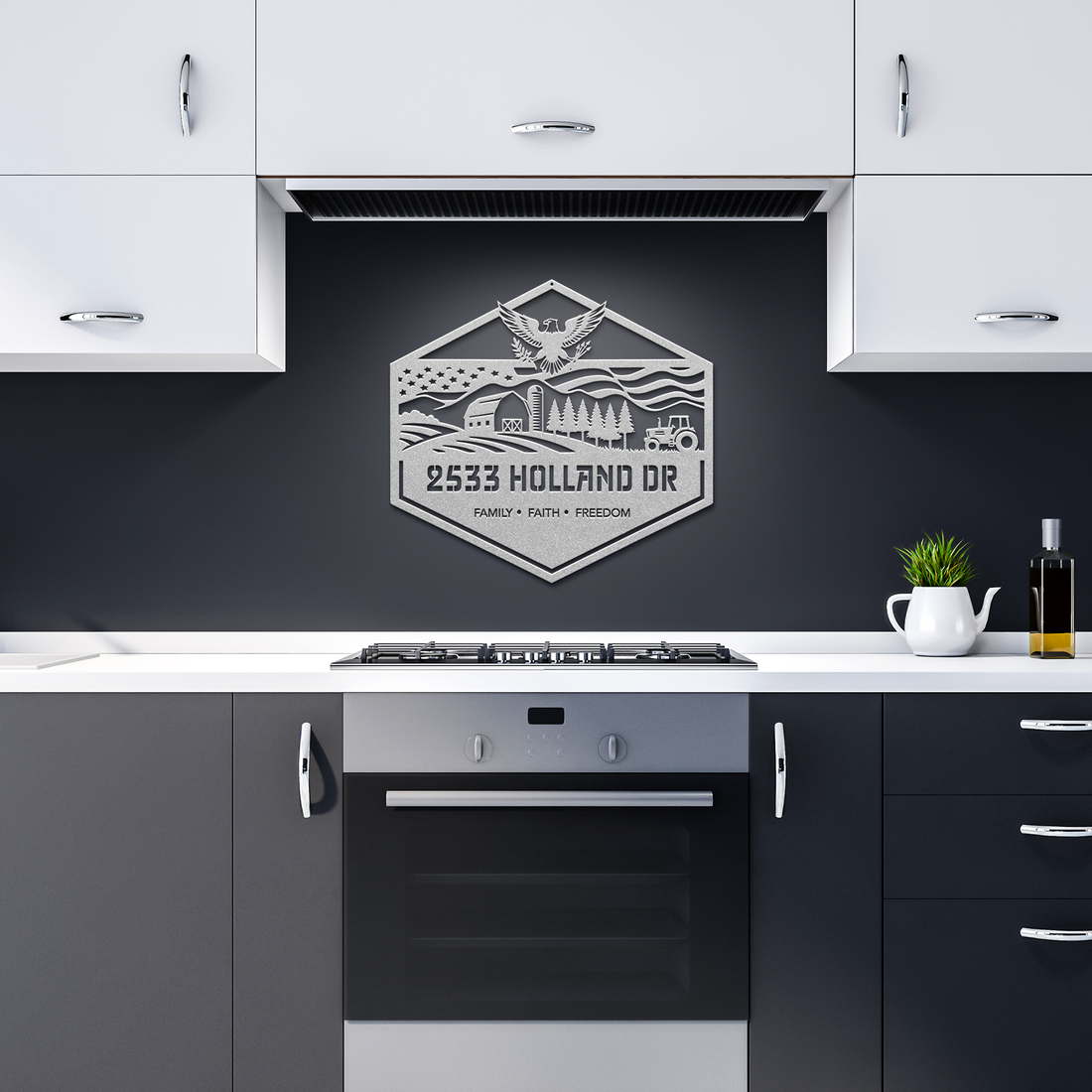 Personalized_Patriotic_Farm_Address_Sign_Silver_Dark_Kitchen_Mockup.png_15872213