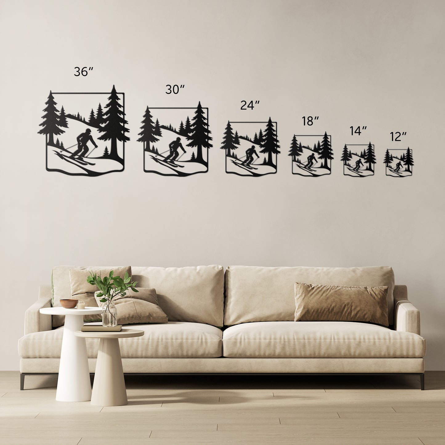 Skier_in_Pine_Forest_Metal_Wall_Art_Size_Options_Mockup.png