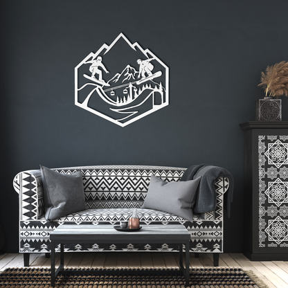 Snowboard_Jumpers_Metal_Wall_Art_White_Dark_Living_Room_Mockup.png