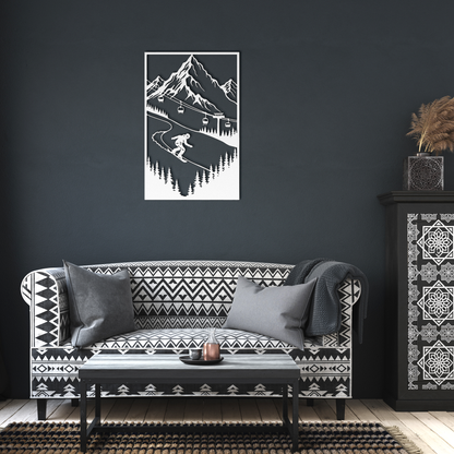 Snowboard_Mountain_Scene_Metal_Wall_Ar_White_Dark_Living_Room_Mockup.png