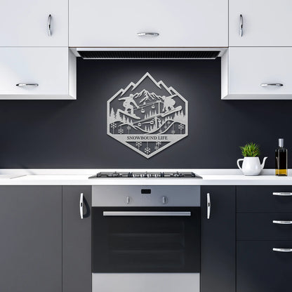 Snowflakes_Snowboarding_Life_Metal_Wall__Silver_Dark_Kitchen_Mockup.png_15388138