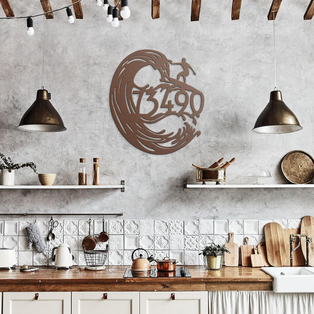 Surfing_The_Wave_Address_Sign_Copper_Rustic_Kitchen_Mockup.png_15548838