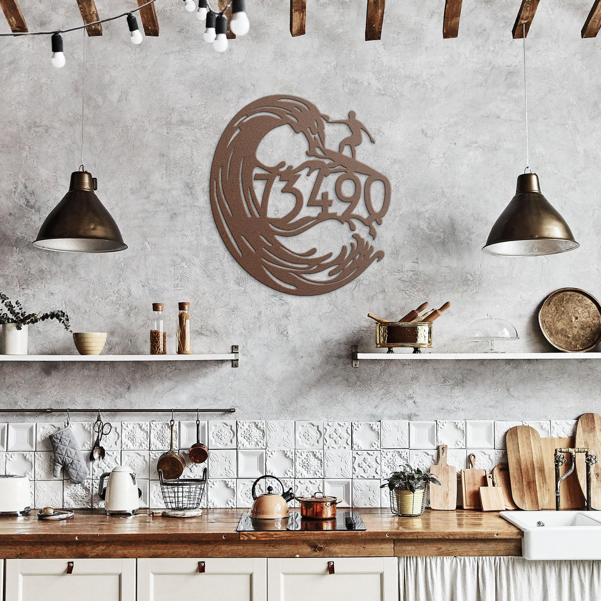 Surfing_The_Wave_Address_Sign_Copper_Rustic_Kitchen_Mockup.png_15548838
