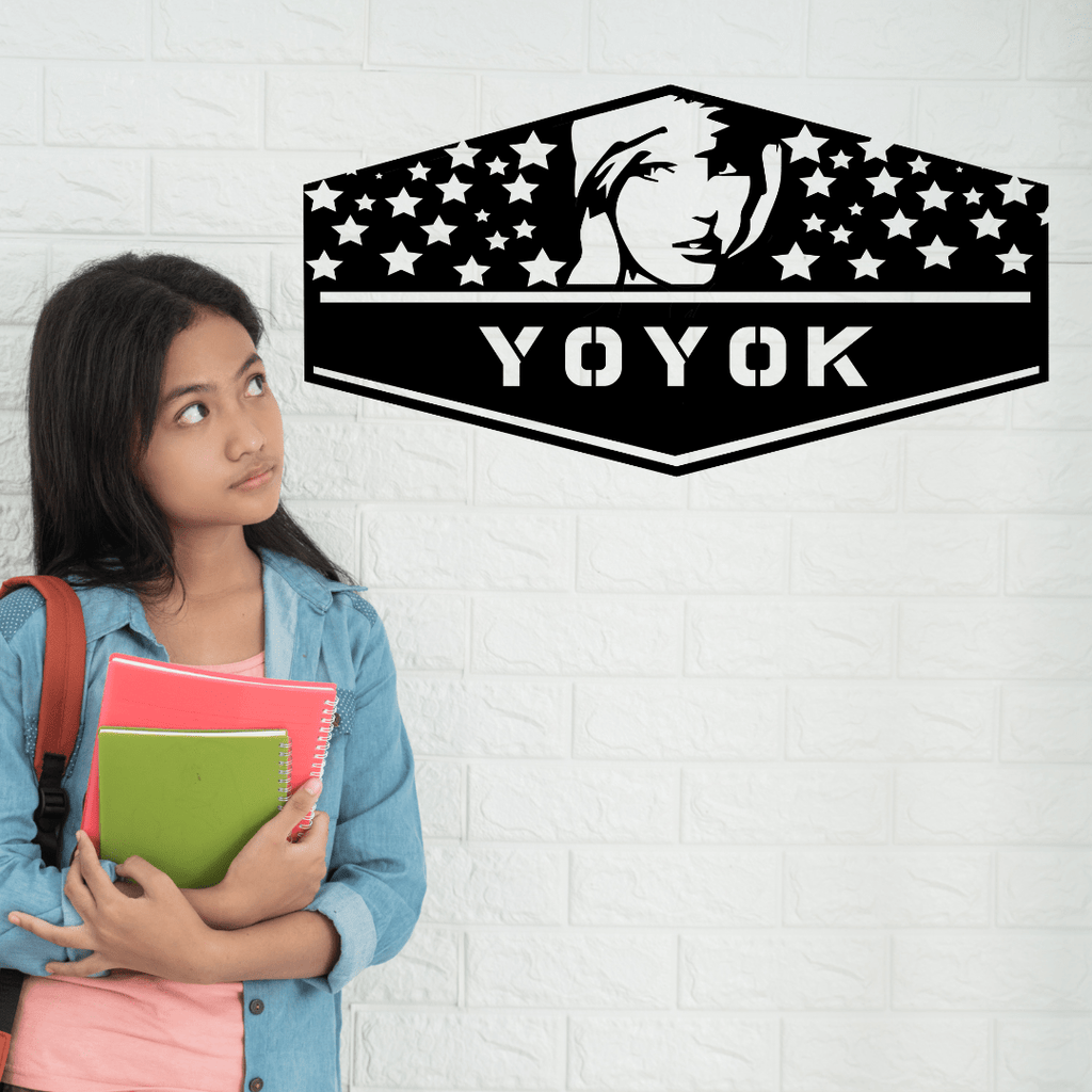 You're On Your Own Kid Metal Wall Art