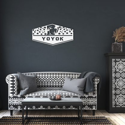 Youre_On_Your_Own_Kid_Metal_Wall_Art_White_Dark_Living_Room_Mockup.png