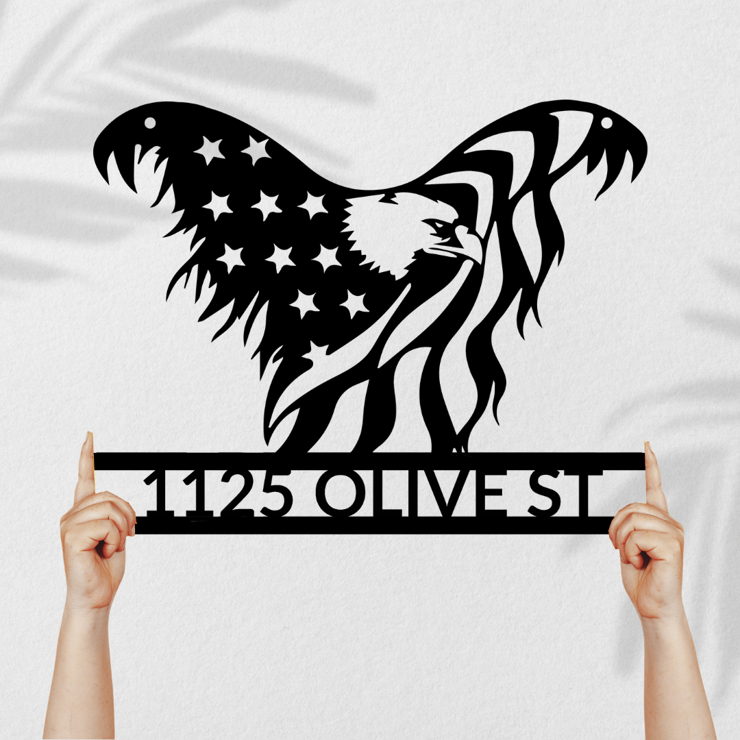 Patriotic Metal Decor