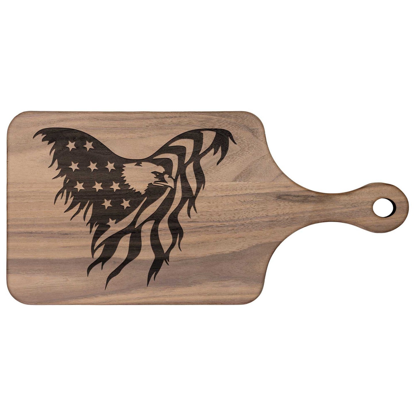 America Eagle Hardwood Paddle Cutting Board