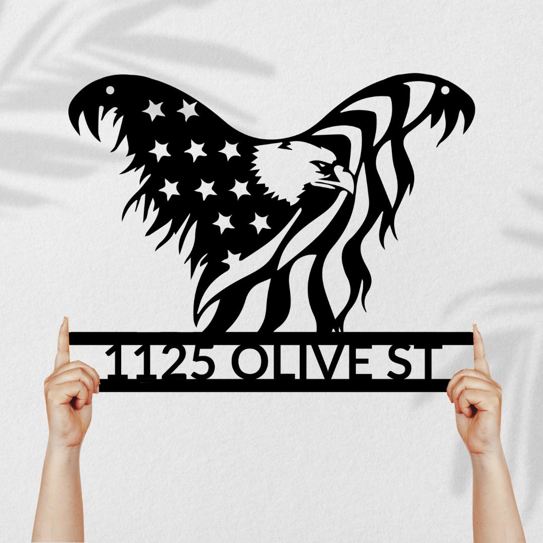 Patriotic Metal Decor