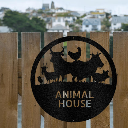 Animal House Monogram Personalizable  Art