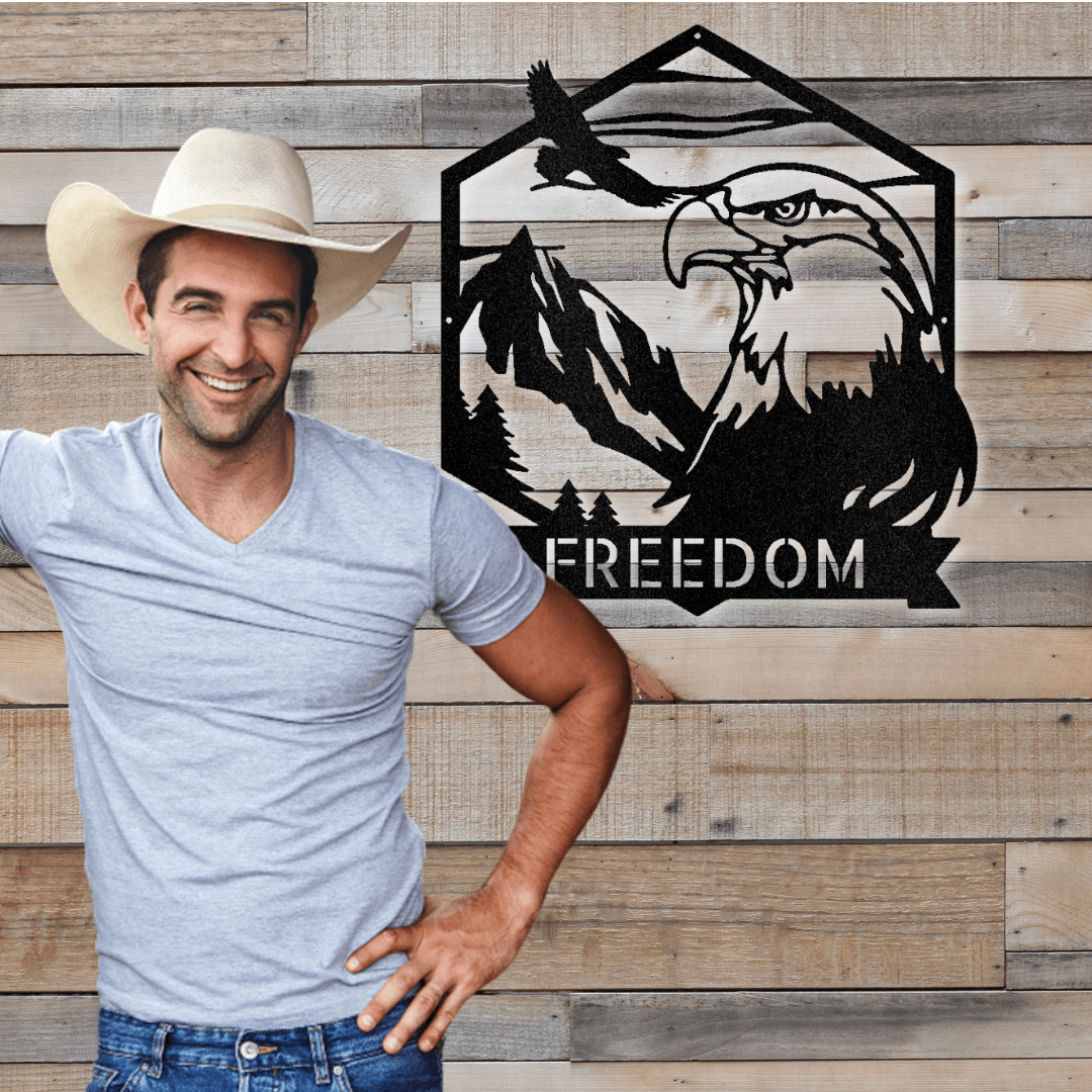 Patriotic Eagle Decor