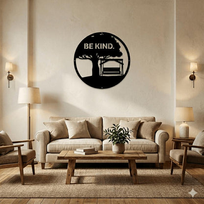 Be Kind. Personalized Metal Wall Art - Country Proud USA