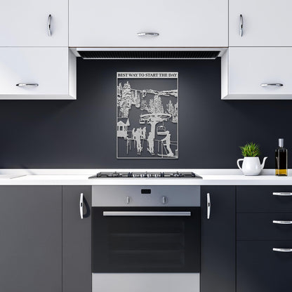 Best_Way_to_Start_the_Day_Metal_Wall_Art_Silver_Dark_Kitchen_Mockup.png