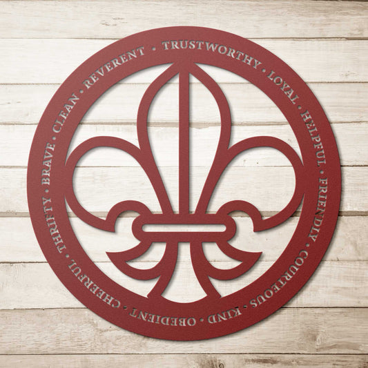 Boy Scout Law Circle