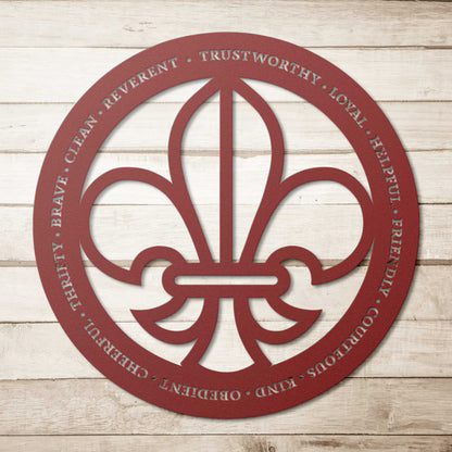Boy Scout Law Circle - Country Proud USA