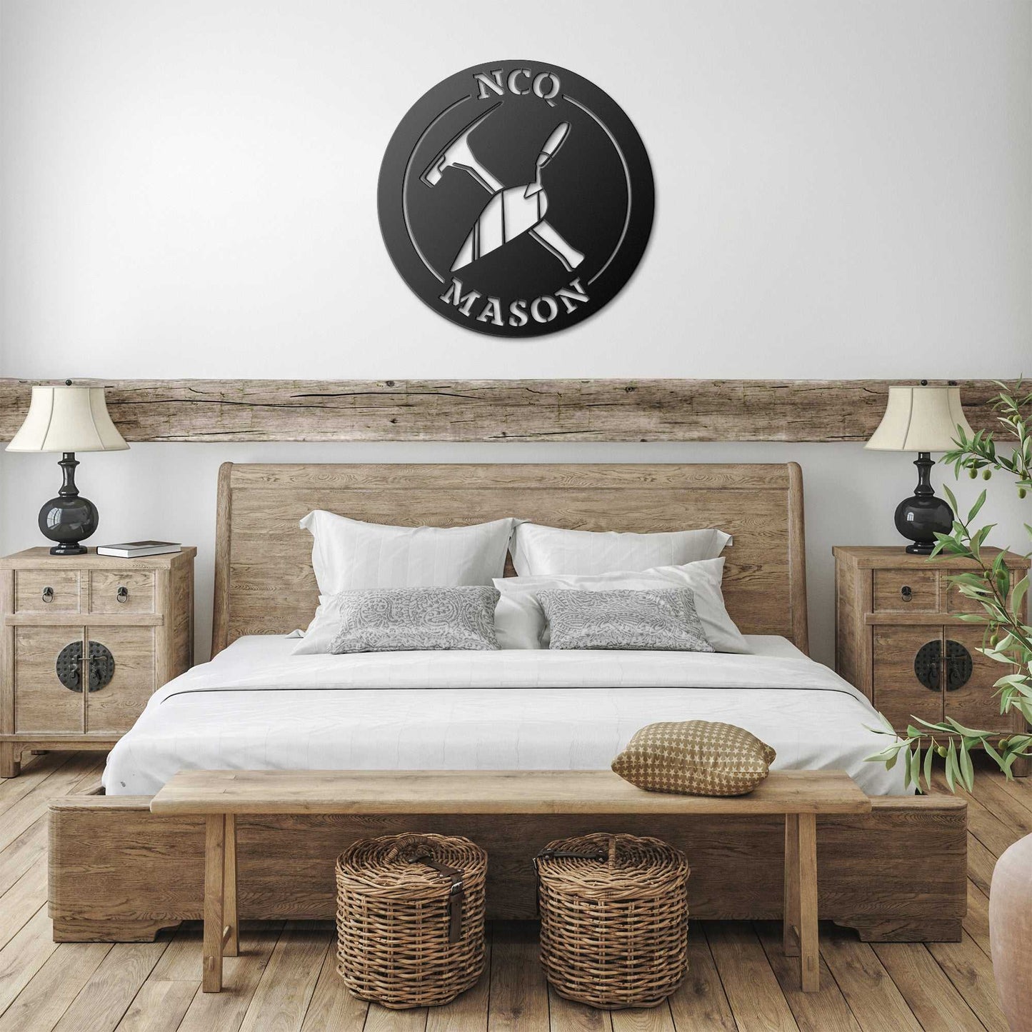 Business Sign Circle Metal Art