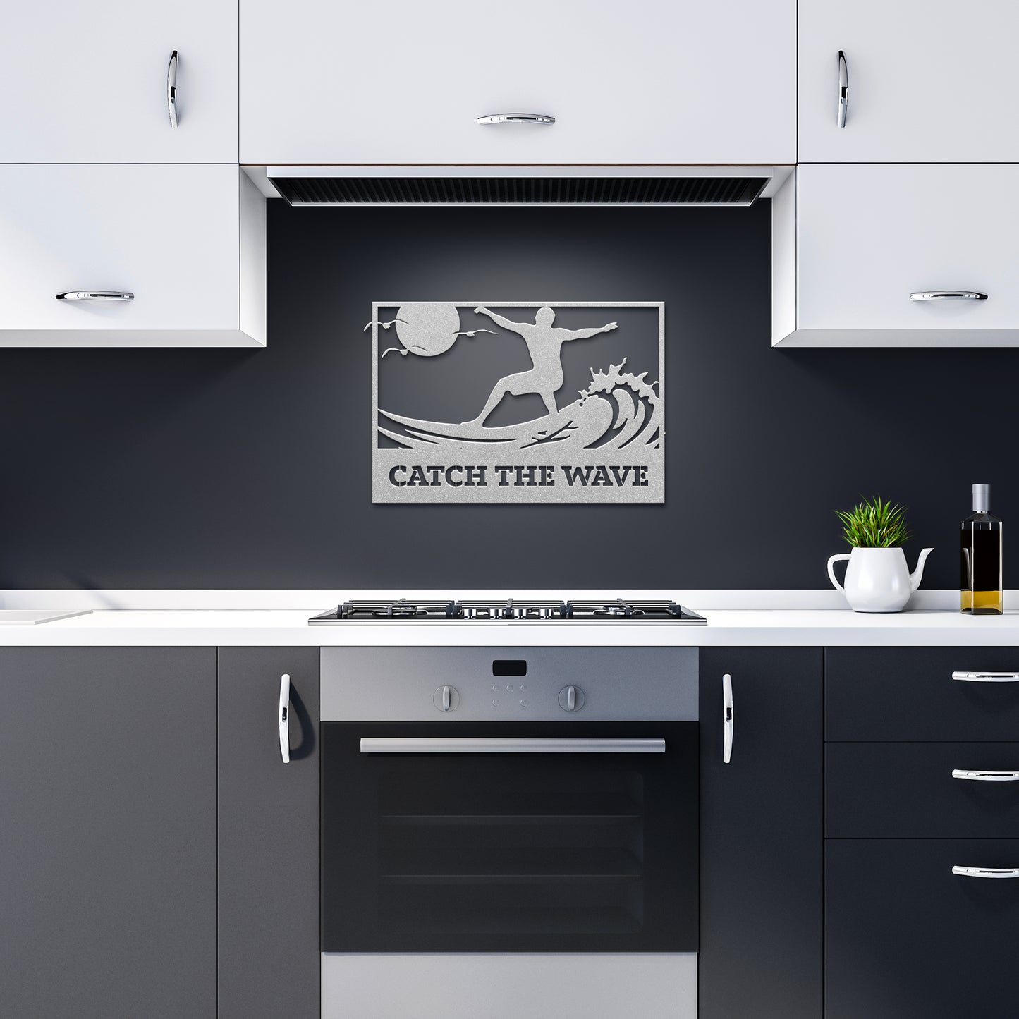 Catch_the_Wave_Metal_Wall_Art_Silver_Dark_Kitchen_Mockup.png
