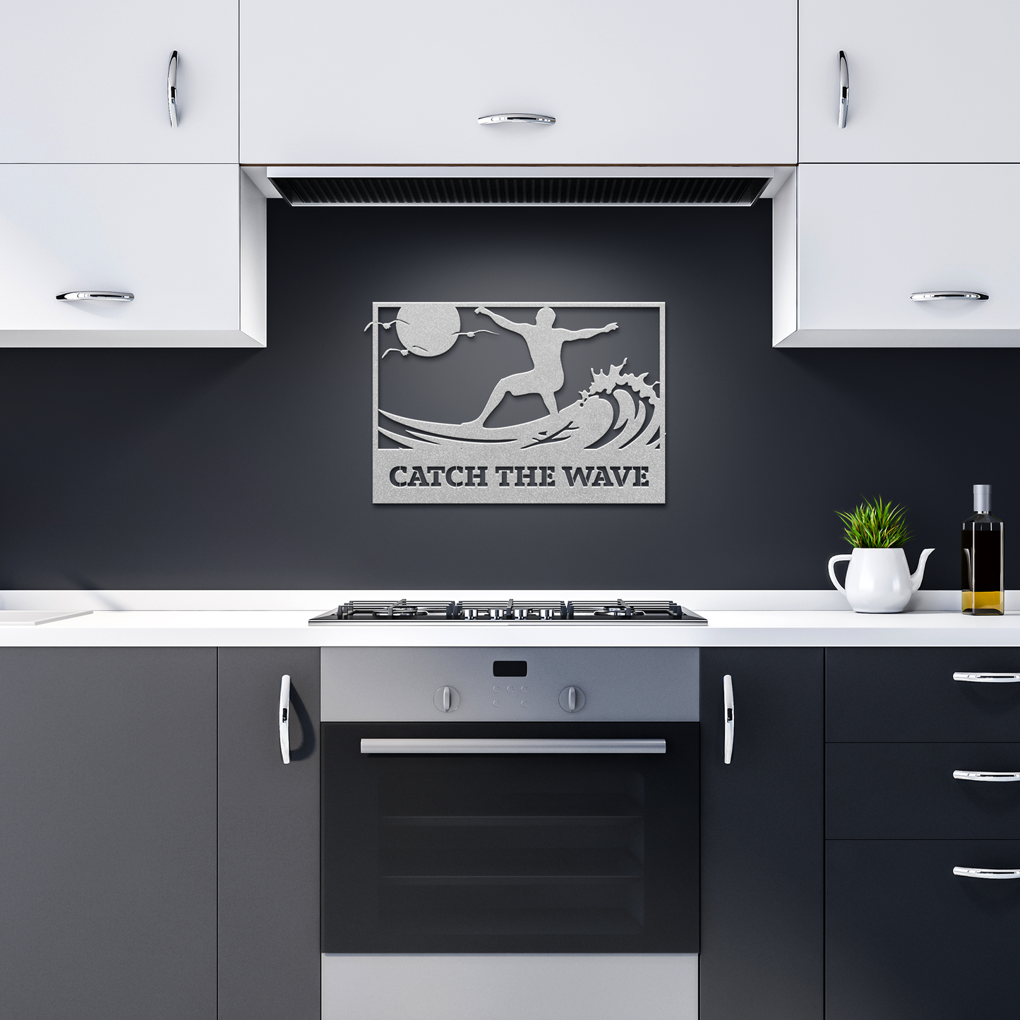 Catch_the_Wave_Metal_Wall_Art_Silver_Dark_Kitchen_Mockup.png