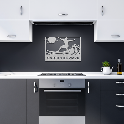 Catch_the_Wave_Metal_Wall_Art_Silver_Dark_Kitchen_Mockup.png