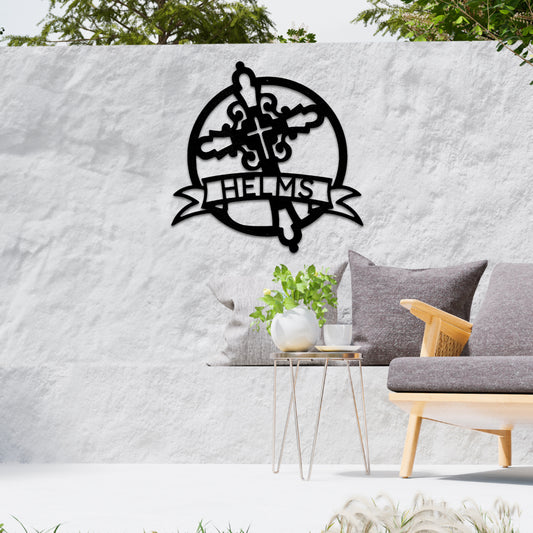 But First Coffee Quote Metal Wall Art Decor