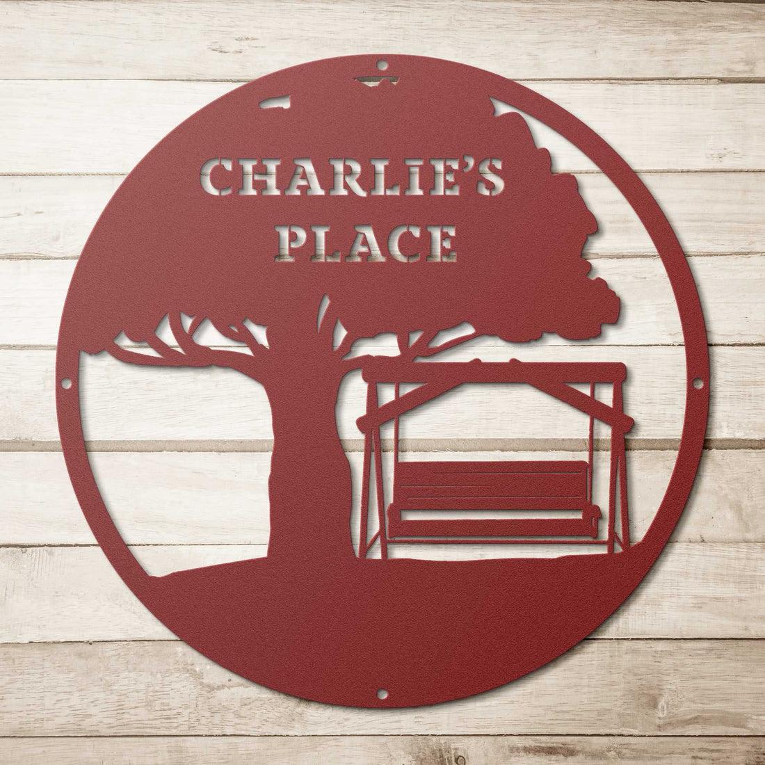 Charlie's Place Tree with Swing