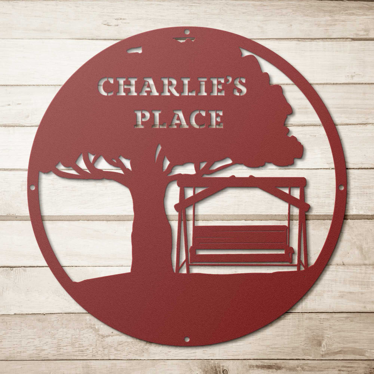 Charlie's Place Tree with Swing