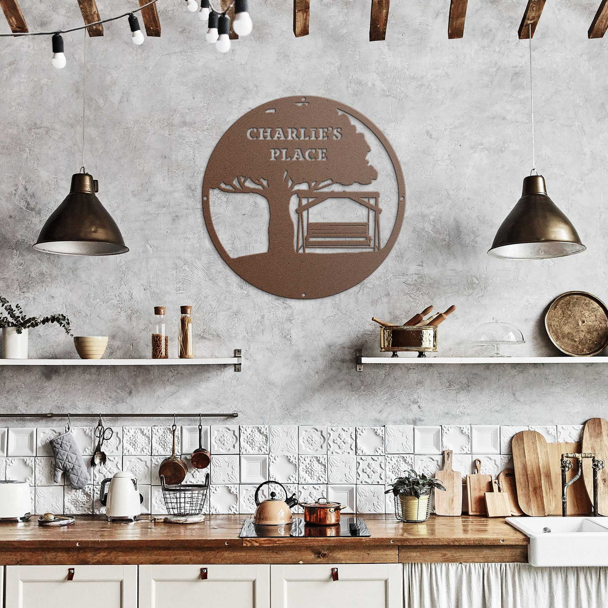 Charlie's Place Tree with Swing