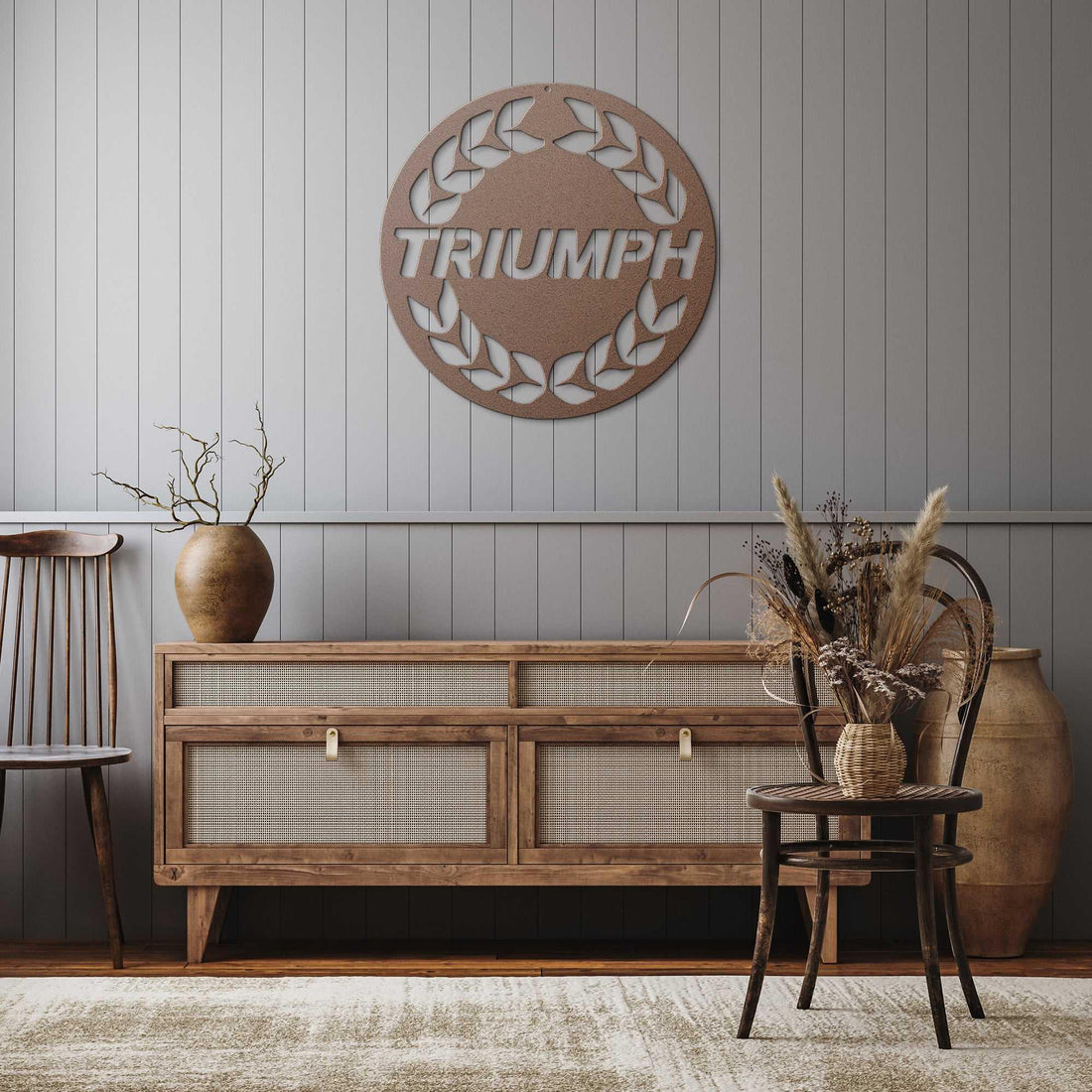Classic British Car Triumph Laurel Wreath