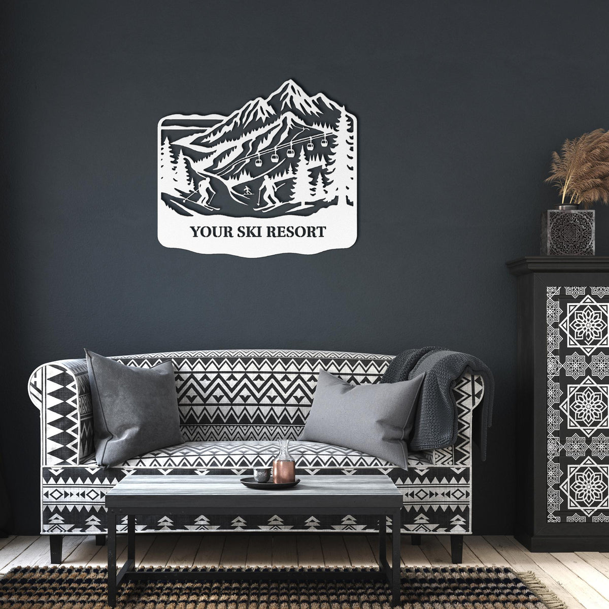 Custom_Ski_Resort_Metal_Wall_Art_White_Dark_Living_Room_Mockup.png