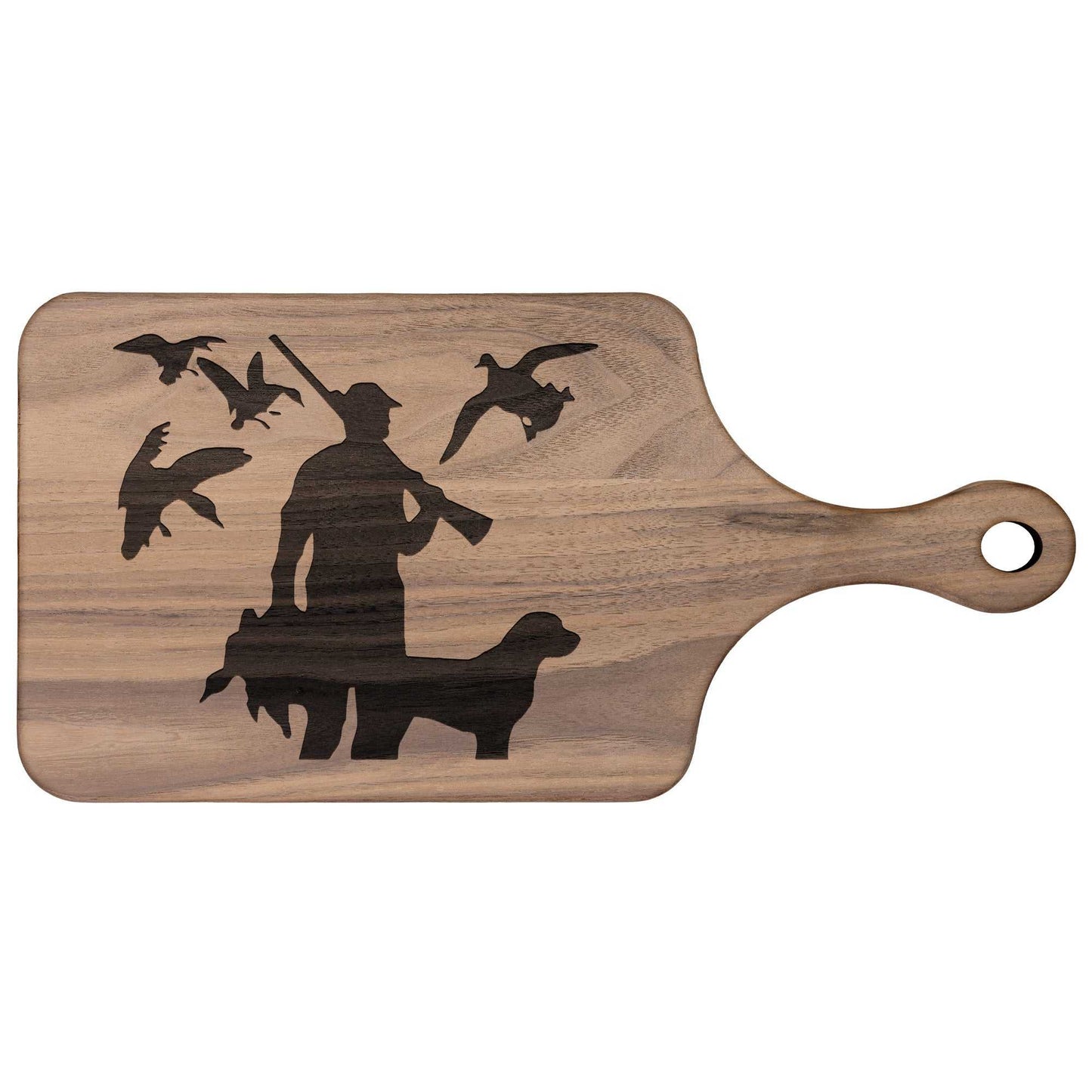 Deer Hunter Hardwood Paddle Cutting Board