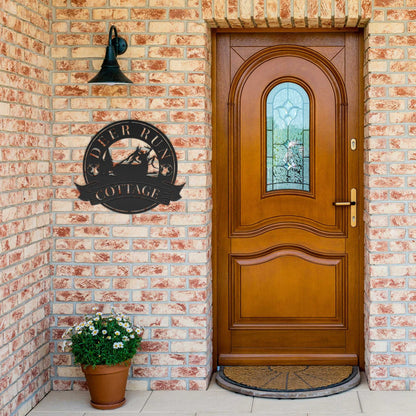 DeerCreek Cottage Metal Wall Art Home Decor