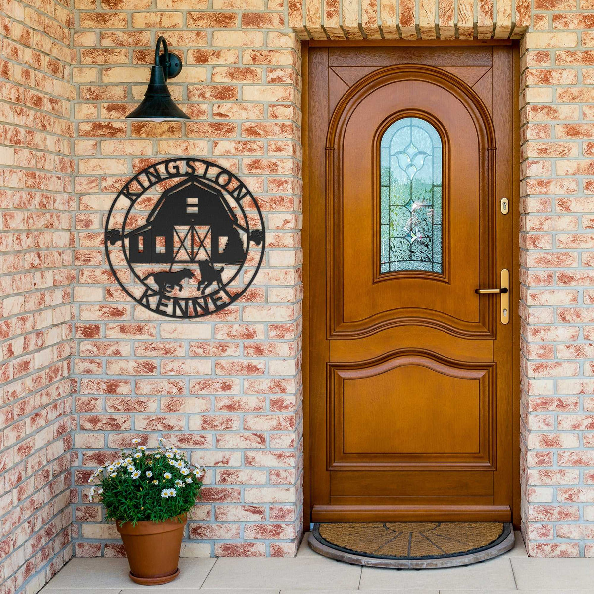 Dog Lovers' Metal Wall Art