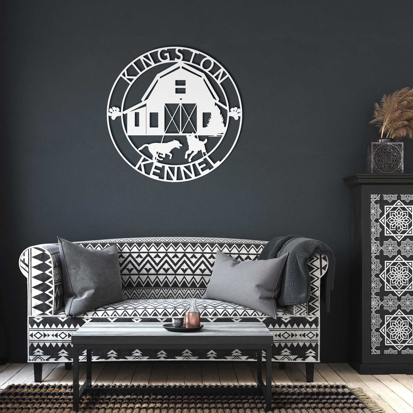 Dog Lovers' Metal Wall Art