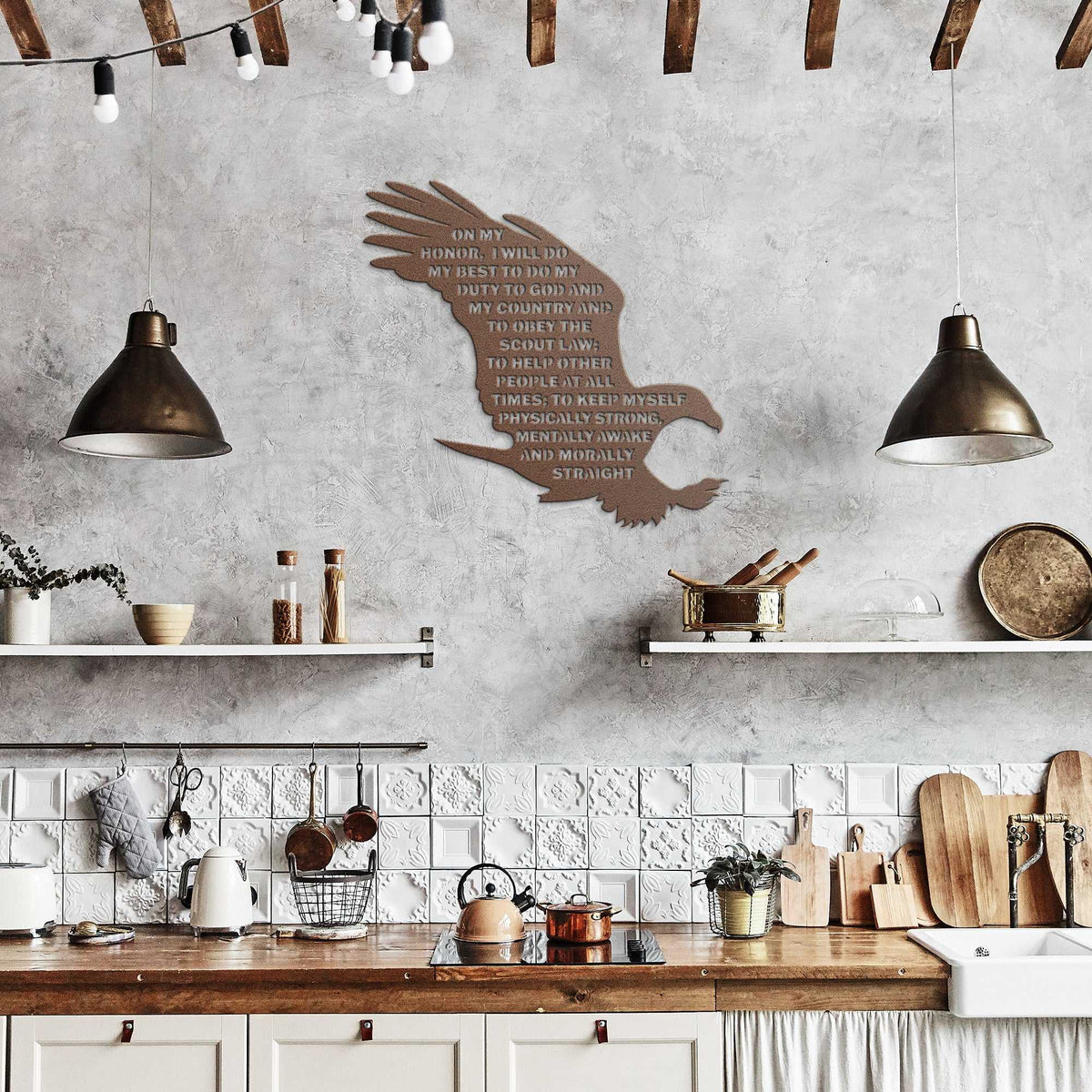 Eagle Scout Oath American Eagle