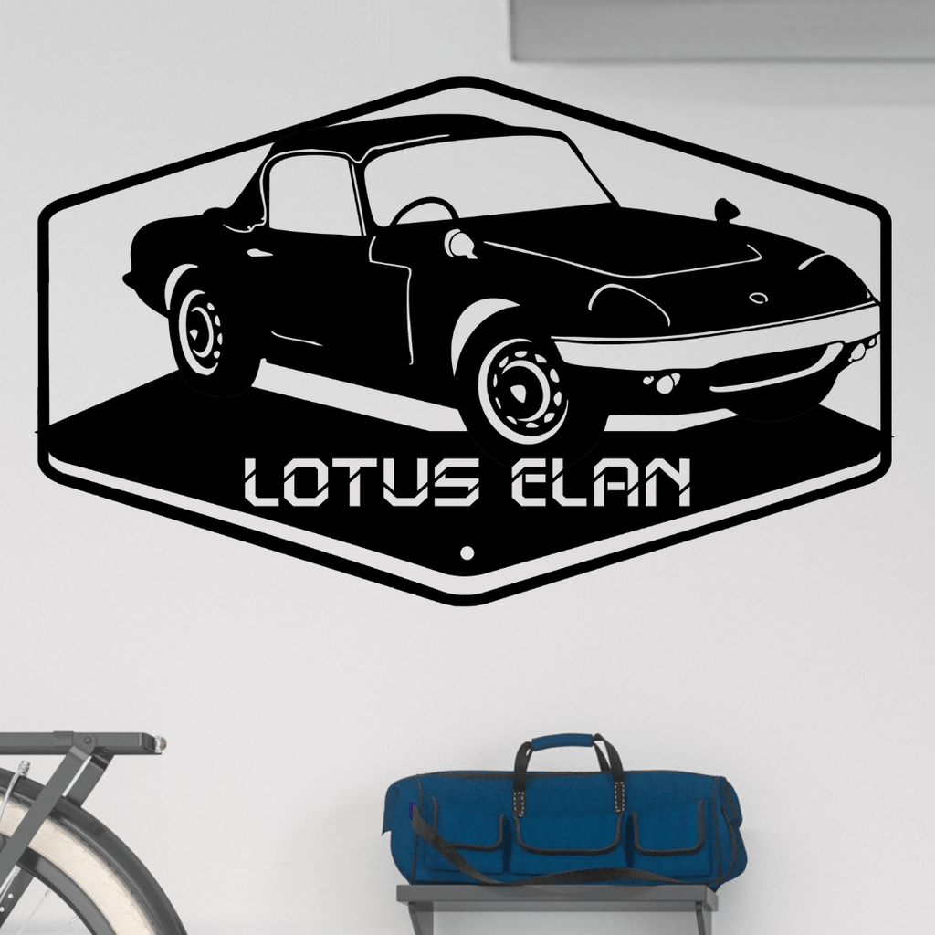 Lotus Elan Metal Wall Art - Country Proud USA