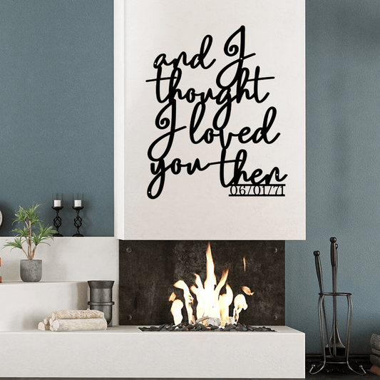 Ever Growing Love Metal Wall Art Home Decor