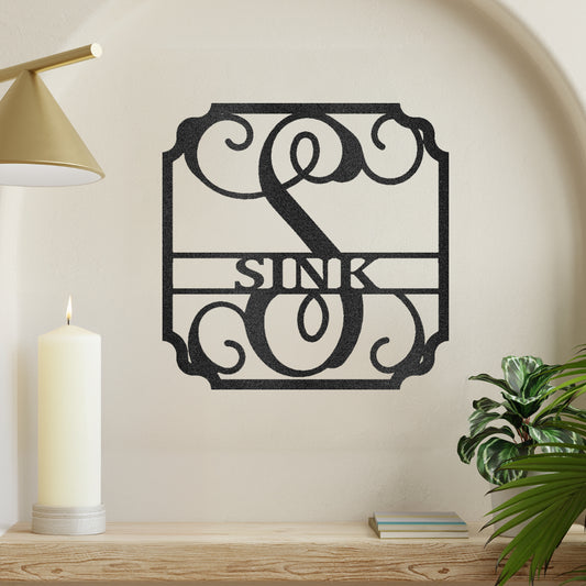 Fancy Initial Monogram