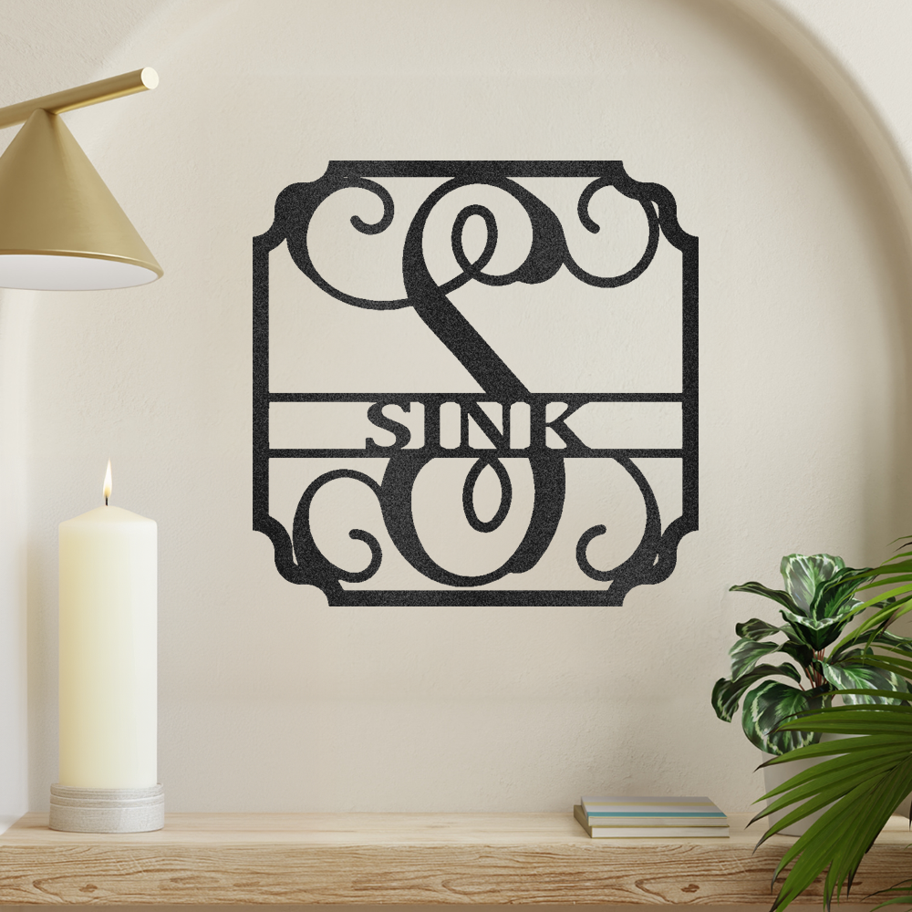 Fancy Initial Monogram