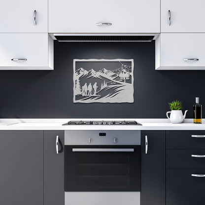 First_Run_of_the_Day_Metal_Wall_Art_Silver_Dark_Kitchen_Mockup.png