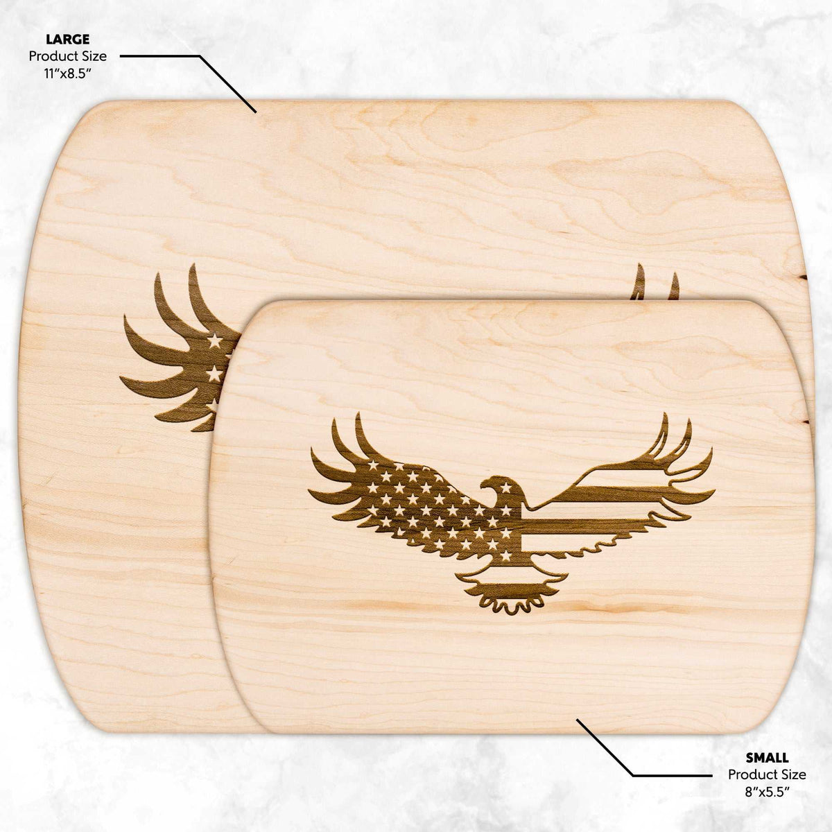 Flying American Eagle Cutting Board