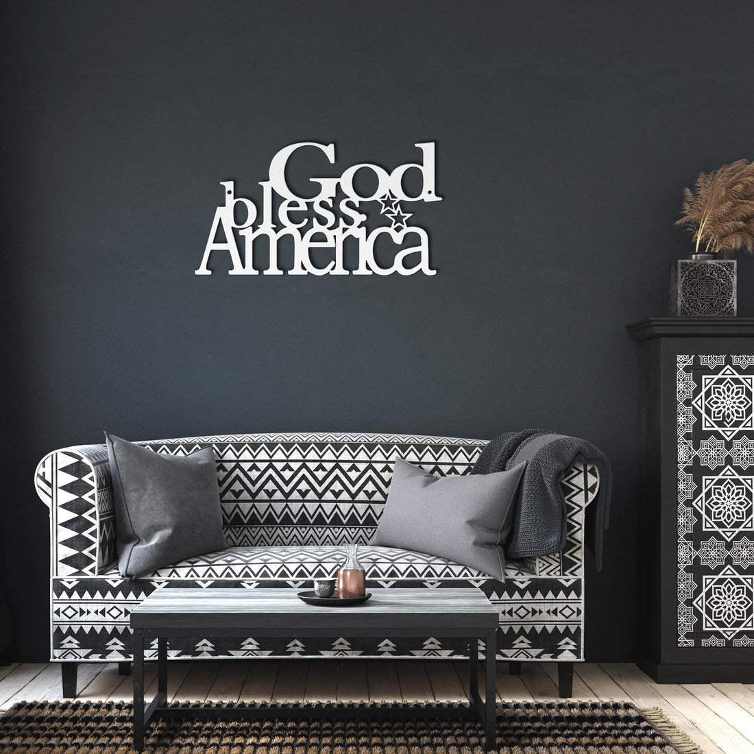 God_Bless_America_Text_Metal_Wall_Art_White_Dark_Living_Room_Mockup.png_15320902