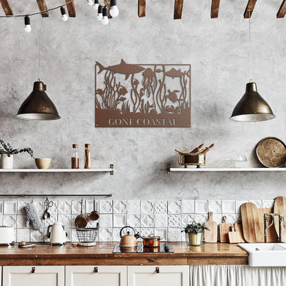 Gone_Coastal_Sealife_Metal_Wall_Art_Copper_Rustic_Kitchen_Mockup