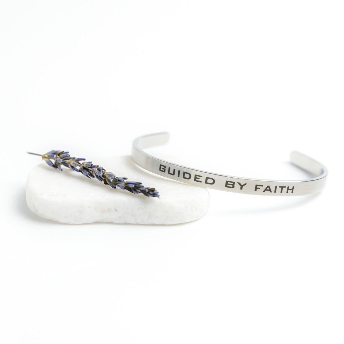 Guided By Faith Cuff Bracelet